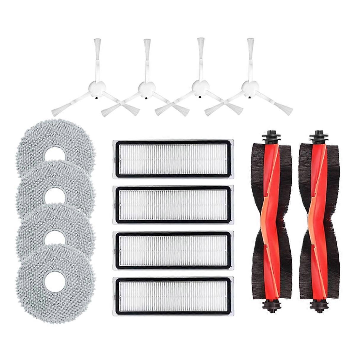 For Robot Vacuum X20+ X10+ X20 Plus X10 Plus Parts Accessories Main Side Brush Hepa Filter Mop Cloth Replacement
