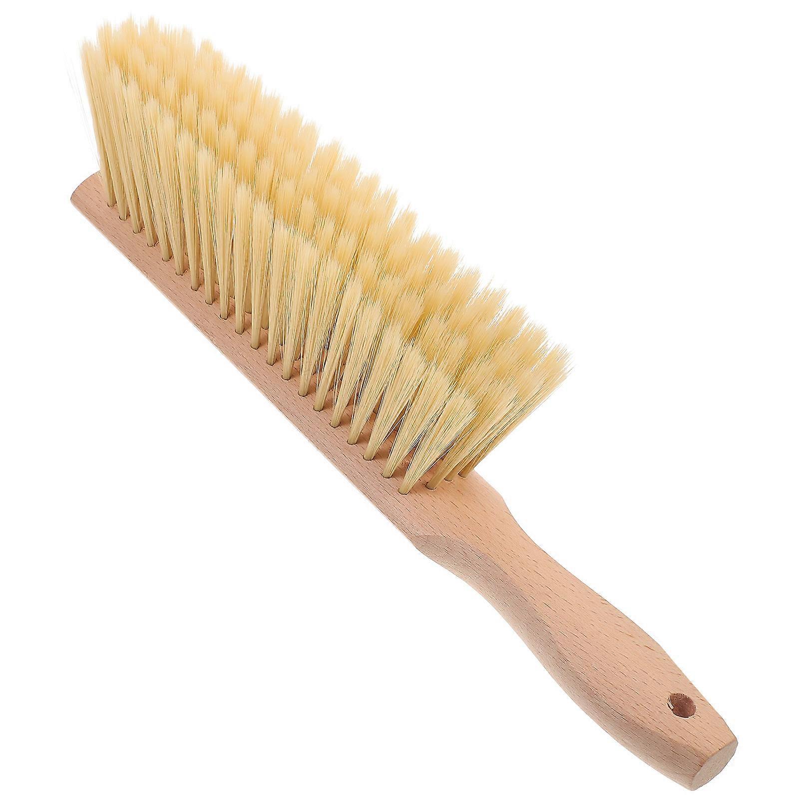 Cleaning Brush Wood Brush for Bed 2Pcs Hand Sweeping