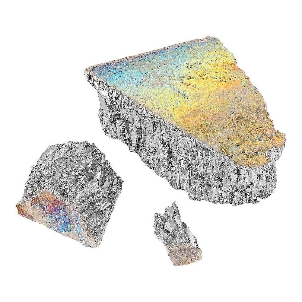 Descriptions:
Bismuth
has many interesting properties. It has a relatively low melting point 
of app