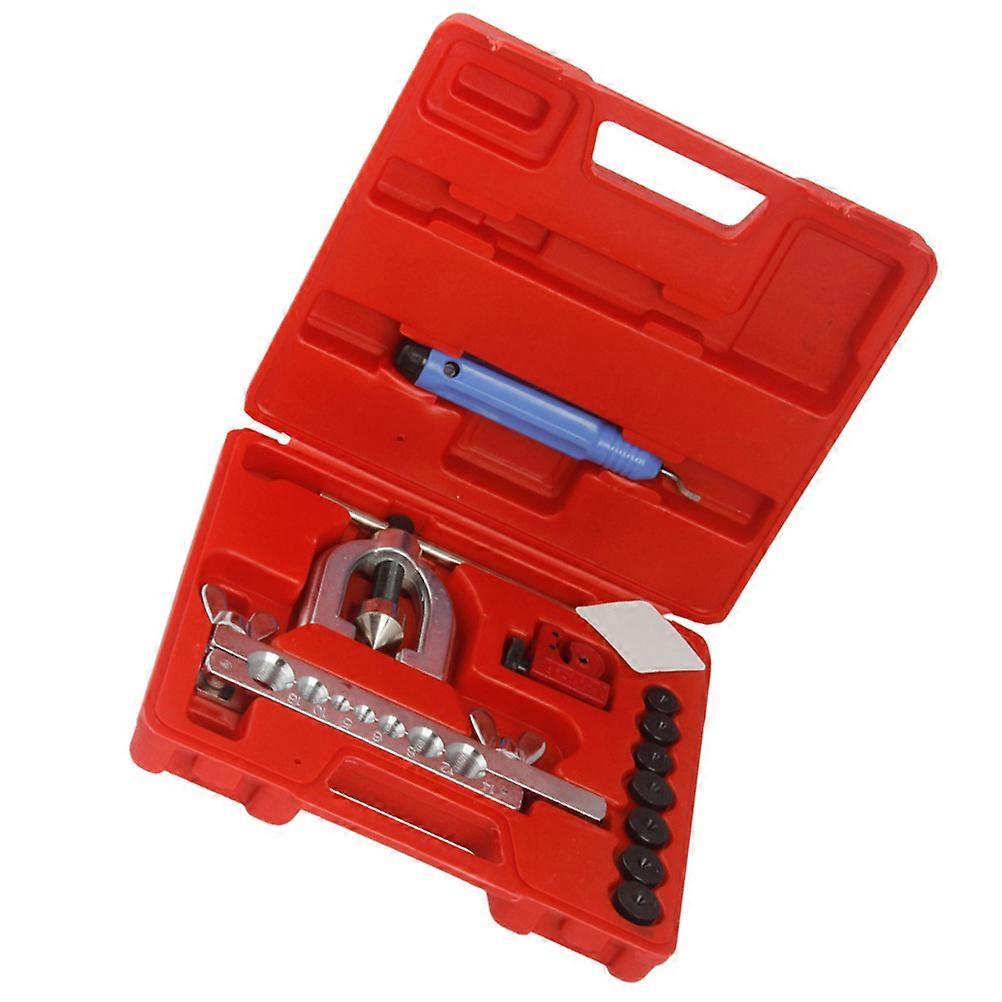 Pipe Flaring Tool For Outdoor Use 2 Sets Efficient Automotive Accessory Assorted Color Includes Complete Cutter And Flaring Tools