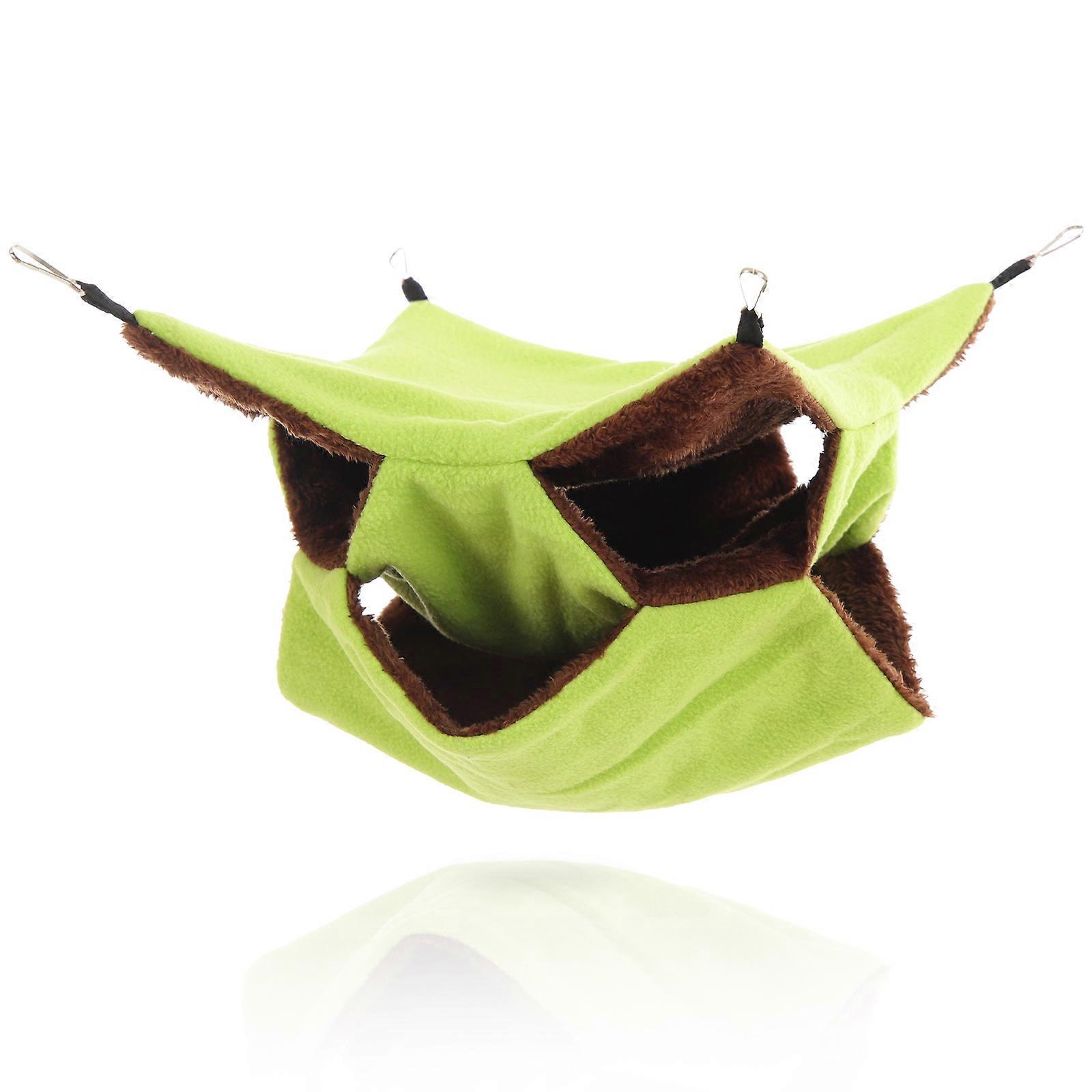 Interesting Chinchilla Bed Hanging Hamster Hammock for 3Pcs Small Pets
