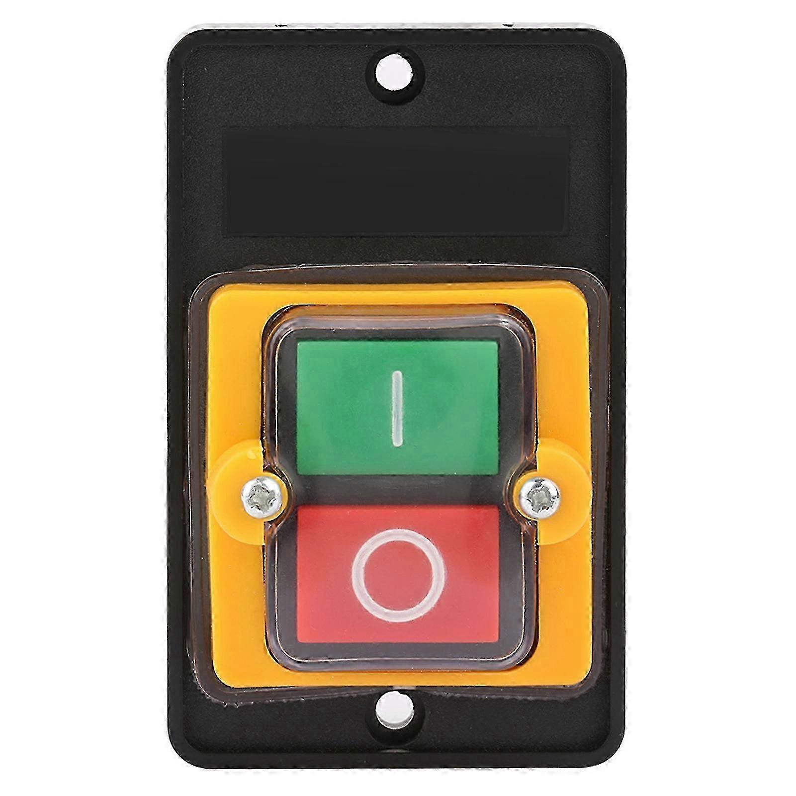 AC220V/380V 10A Waterproof ON/OFF Pushbutton Switch Push Button 2025