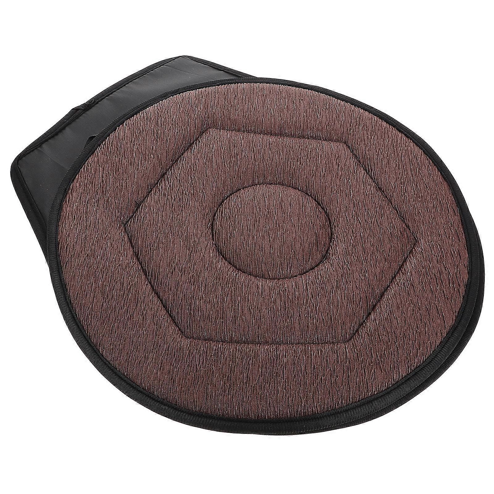 Comfortable 360 Degree Rotating Seat Pad For Car Use Stylish And Breathable Cushion For Adults 4Pcs