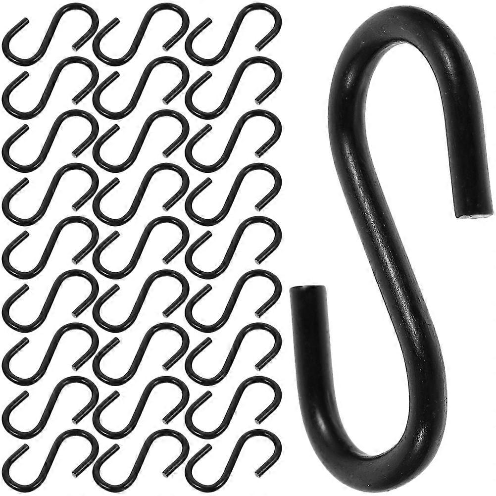 750 Pcs Kitchen Hooks Multipurpose Hangers For Home Storage Indoor Use Black Space-saving