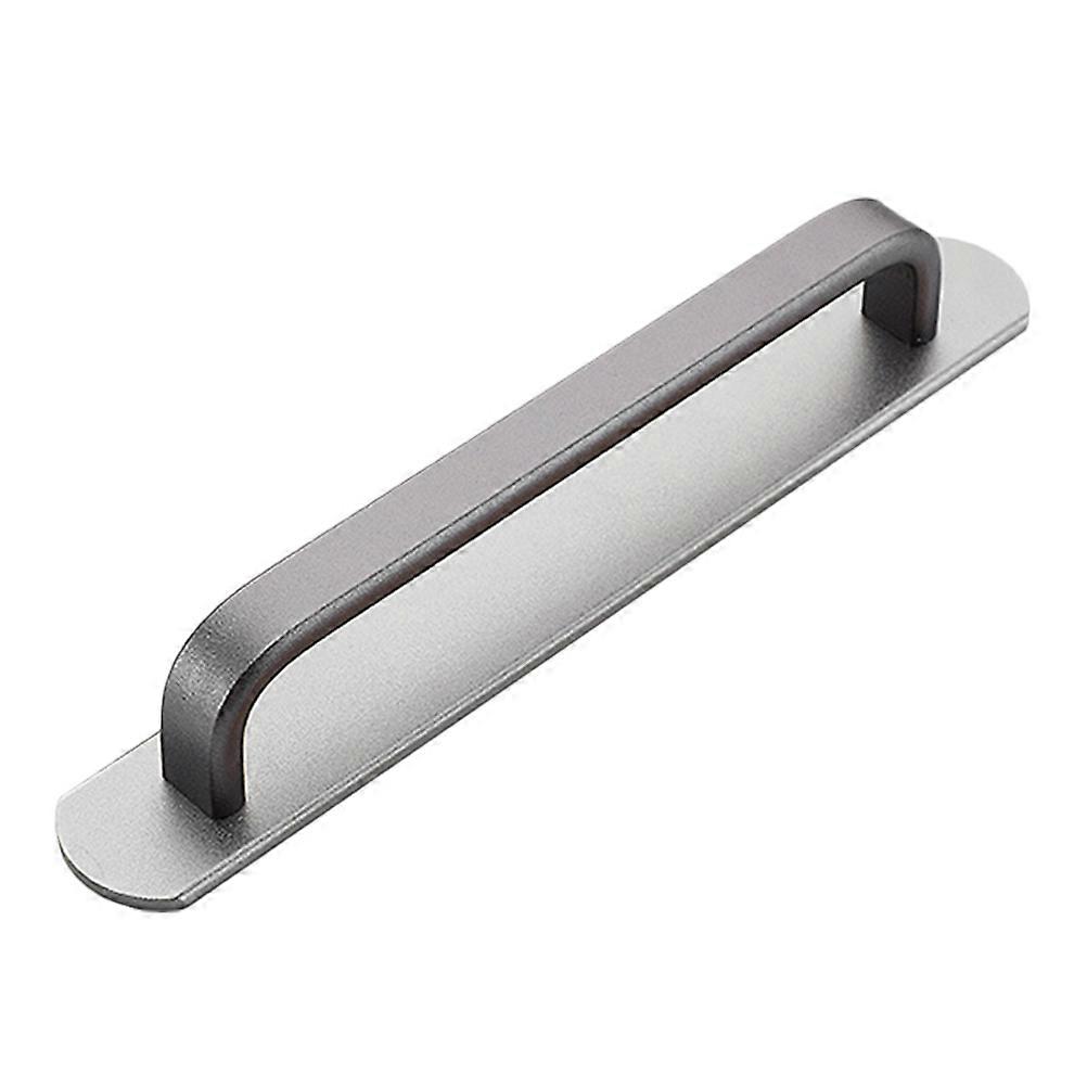 No Punch Door Handle Cupboards Handle for Home Use 3Pcs Silver Set