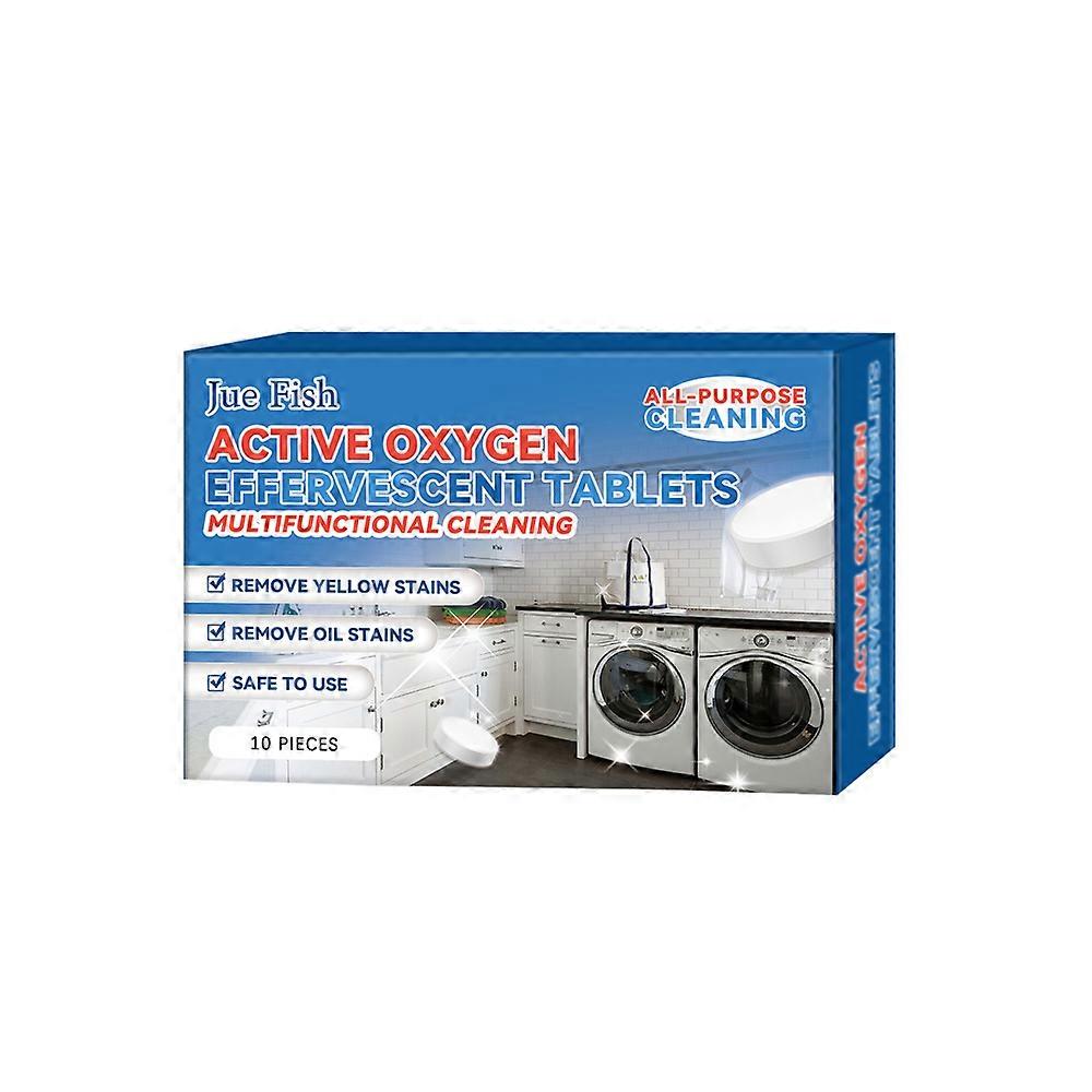 1-3boxes Multifunctional Oxygen Cleaning Effervescent Tablets To Removes Stains And Decompose Grease Cleaning Tablets