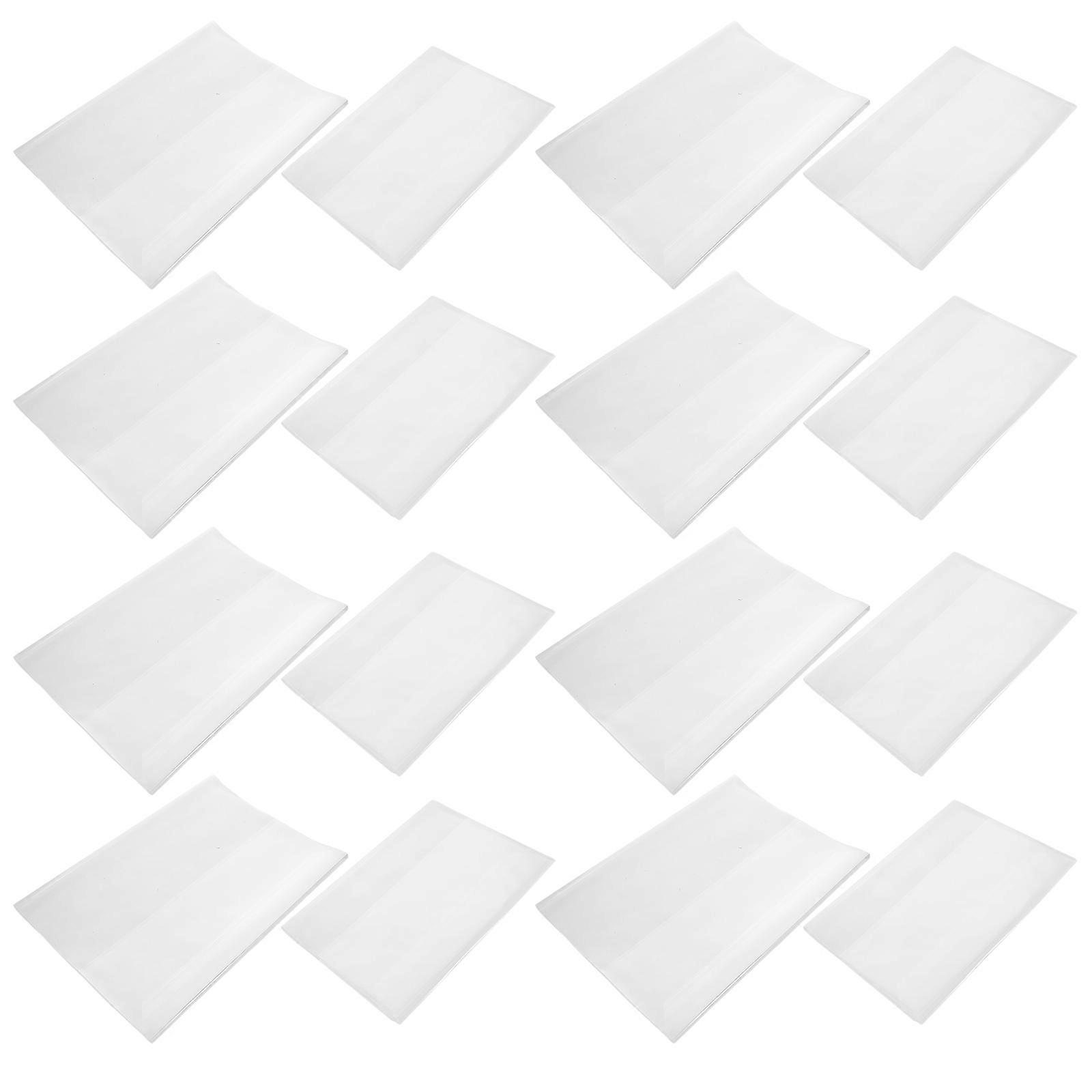 Transparent Plastic Book Cover Protector for 60Pcs Usage