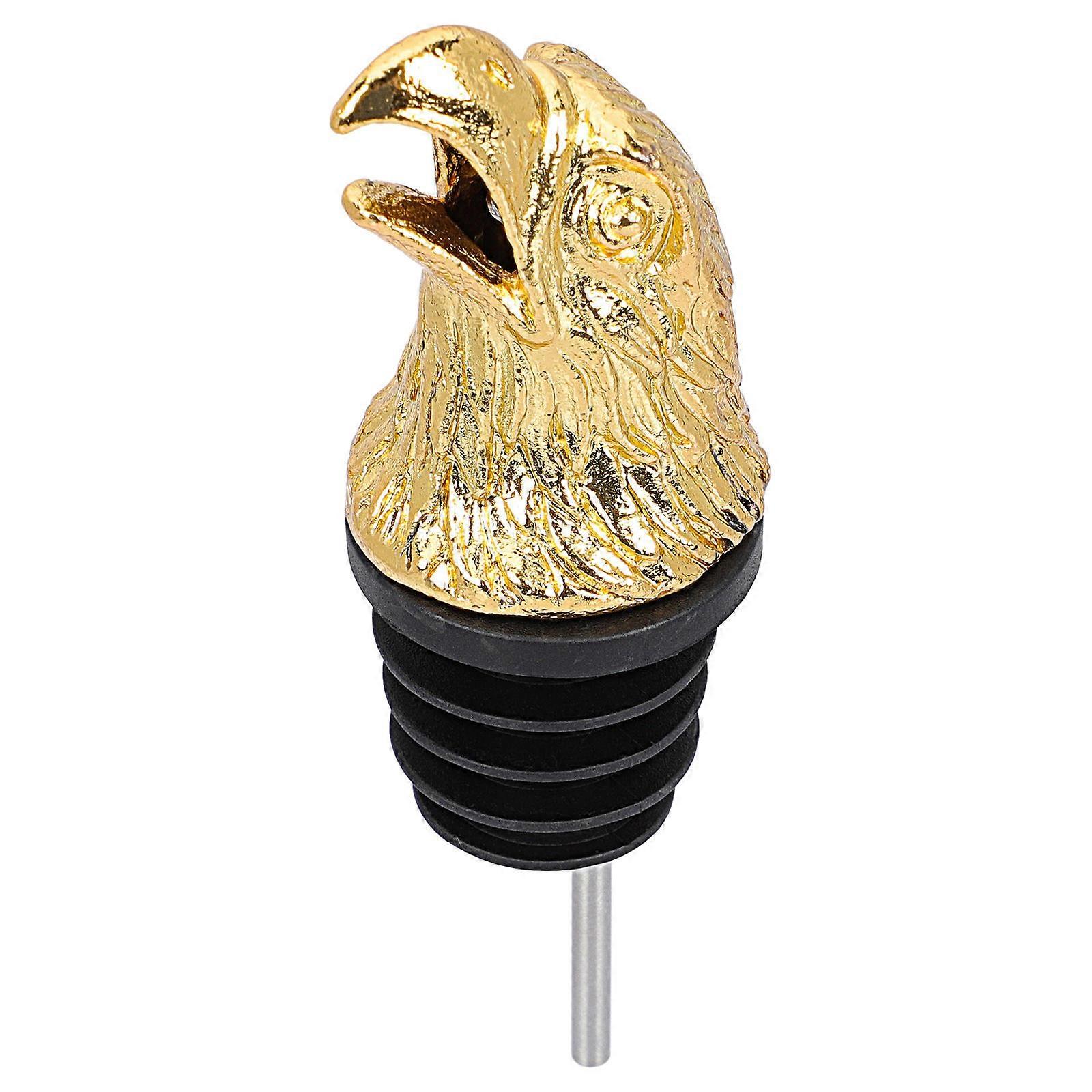 Eagle Head Zinc Alloy Pourer Golden Kitchen Accessory