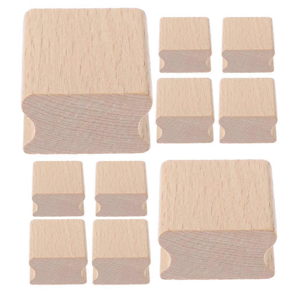 Carved Design Rubber Stamp Block Perfect For Document Sealing And Crafting Projects 20Pcs Elegant Office Supplies