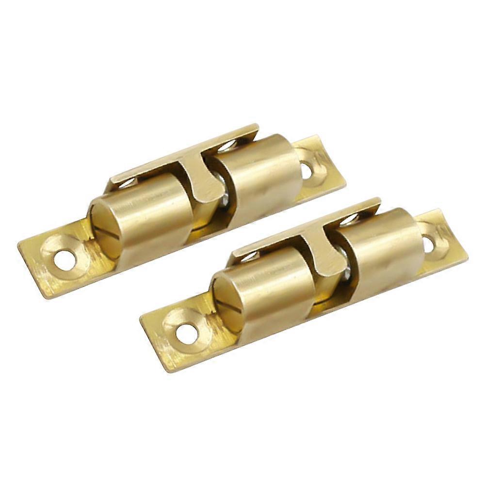 Copper Drive-in Ball Catch for Closet Doors 4Pcs Pack