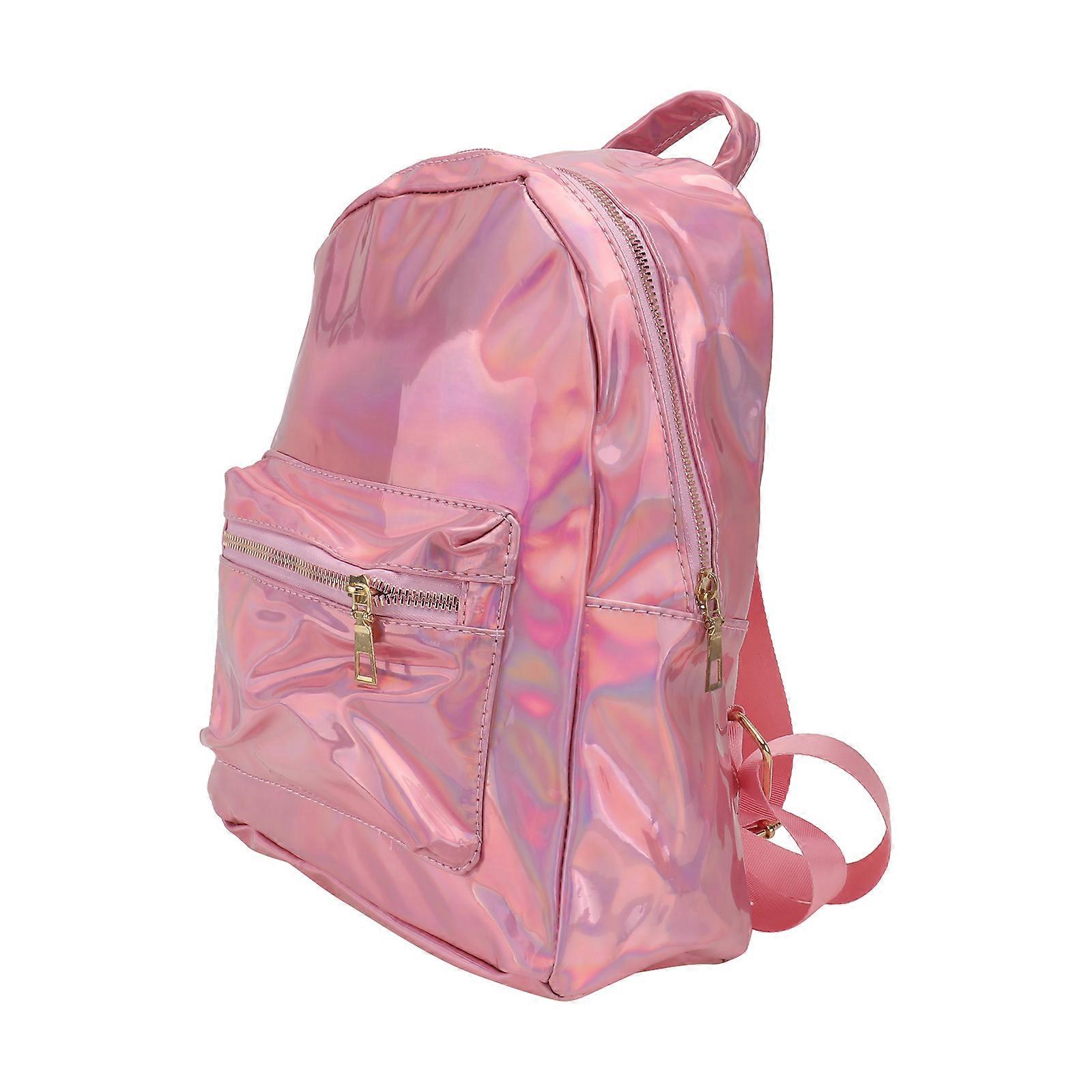 Student Backpack PU Fashion Backpack for School 3Pcs