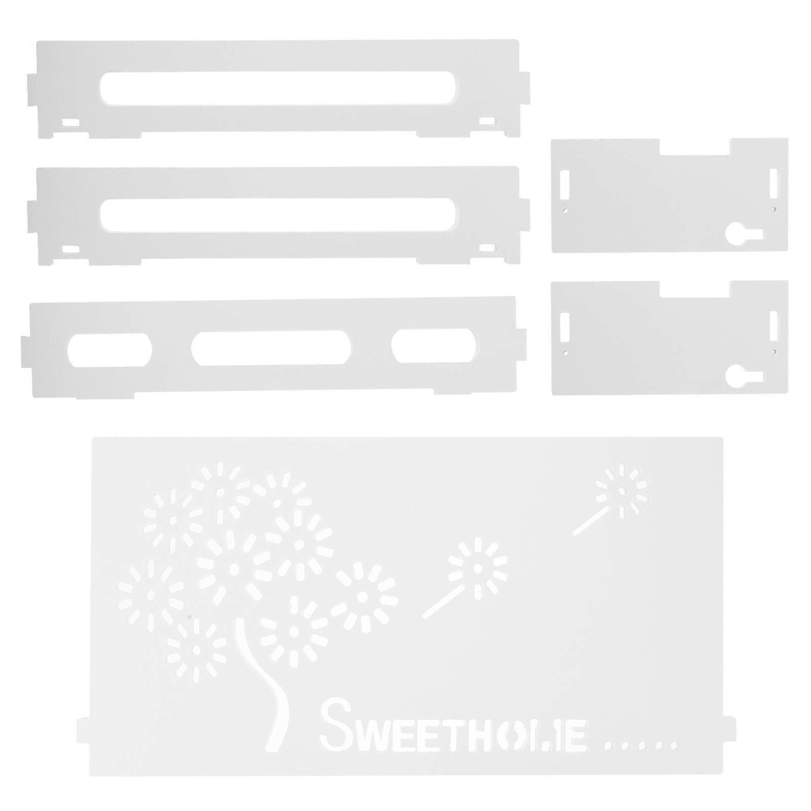 Wall Mount Router Storage Box for Storage 1Pcs White Creative Holder