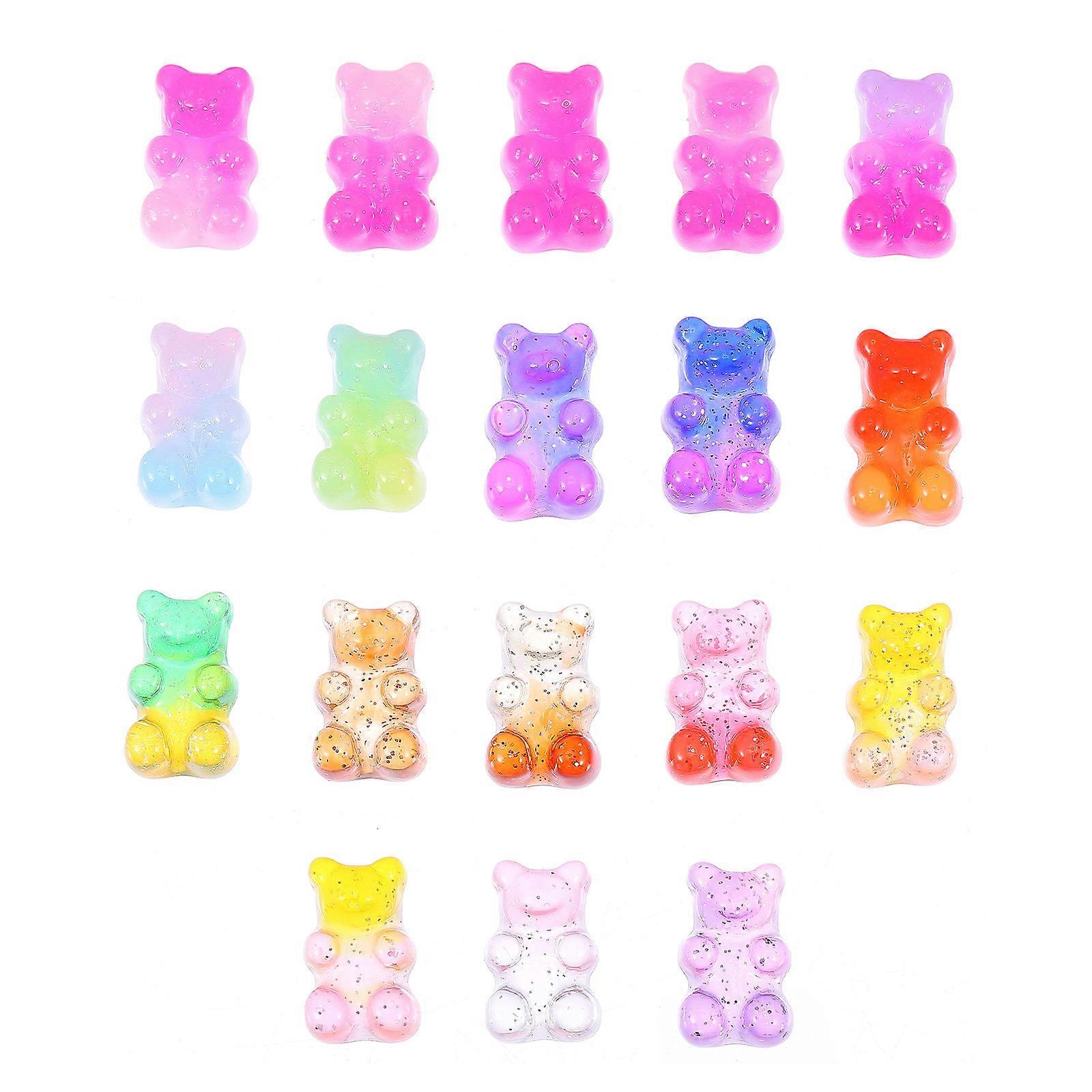 Phone Case Ornament Resin Craft Accessories for DIY Projects 100Pcs