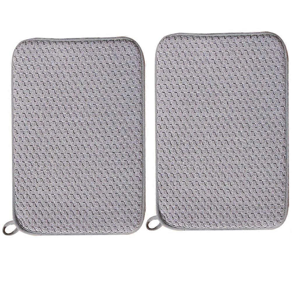 Microfiber Drying Pad Dish Drying Mat for Kitchen 6Pcs Water Absorbent