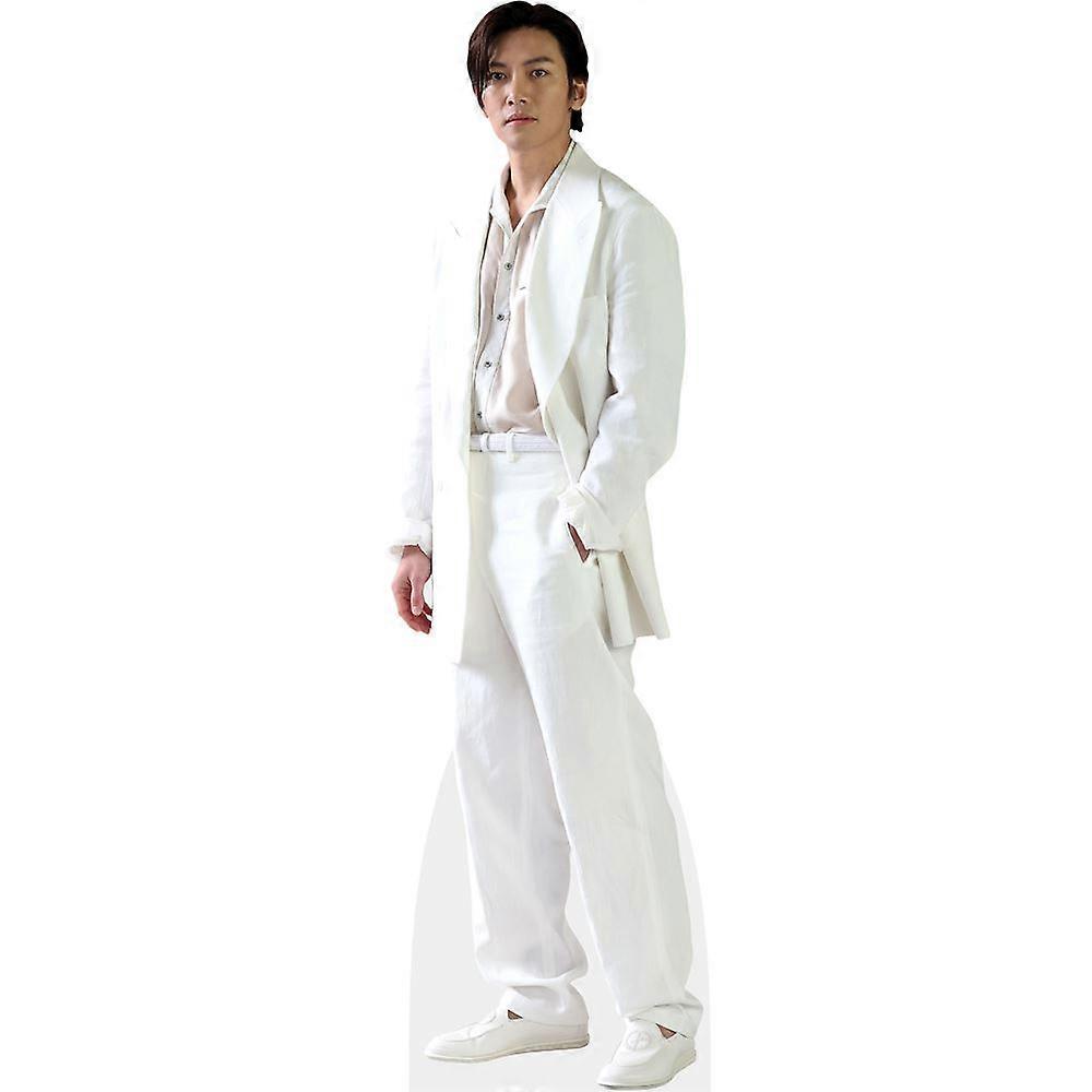 Ji Chang-wook (White Outfit) Cardboard Cutout (lifesize OR mini size). Standee. Stand Up.