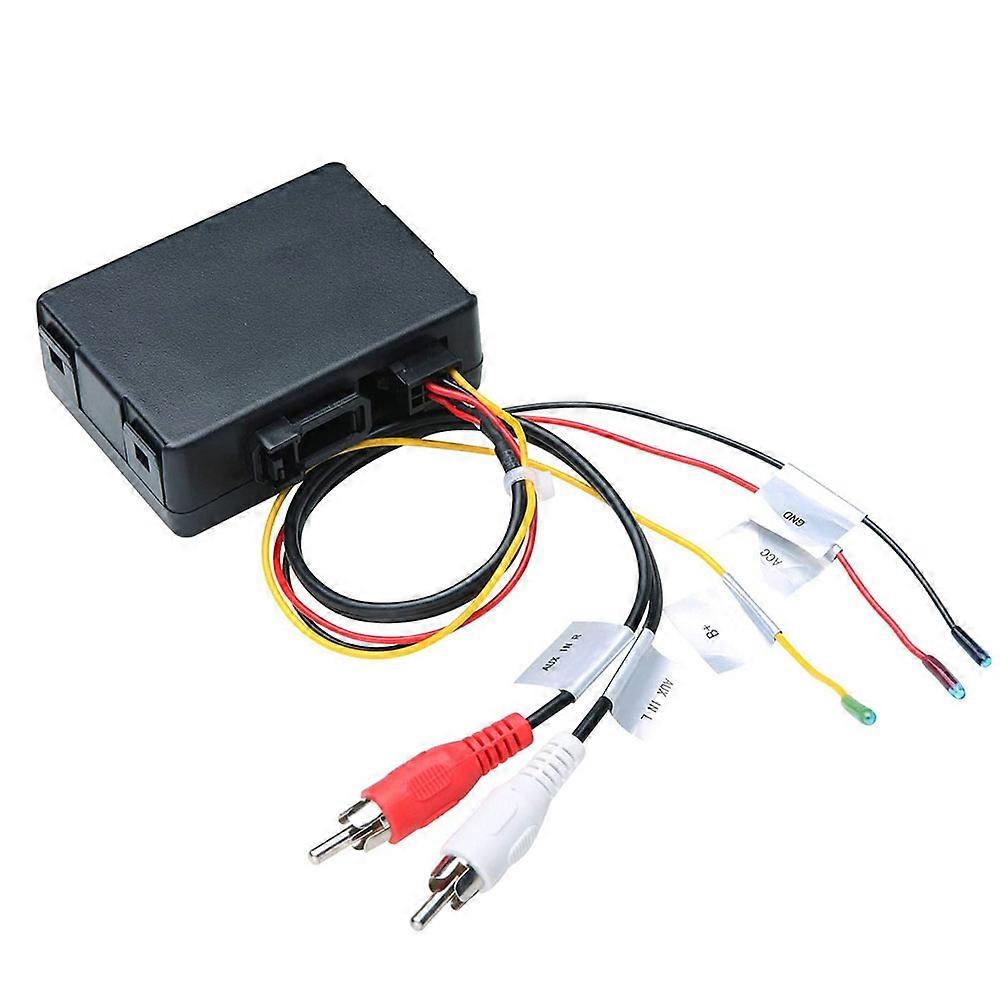 Auto RCA Audio Glasfaser Verstärker für -BMW X1 E90 E91 E87 E70