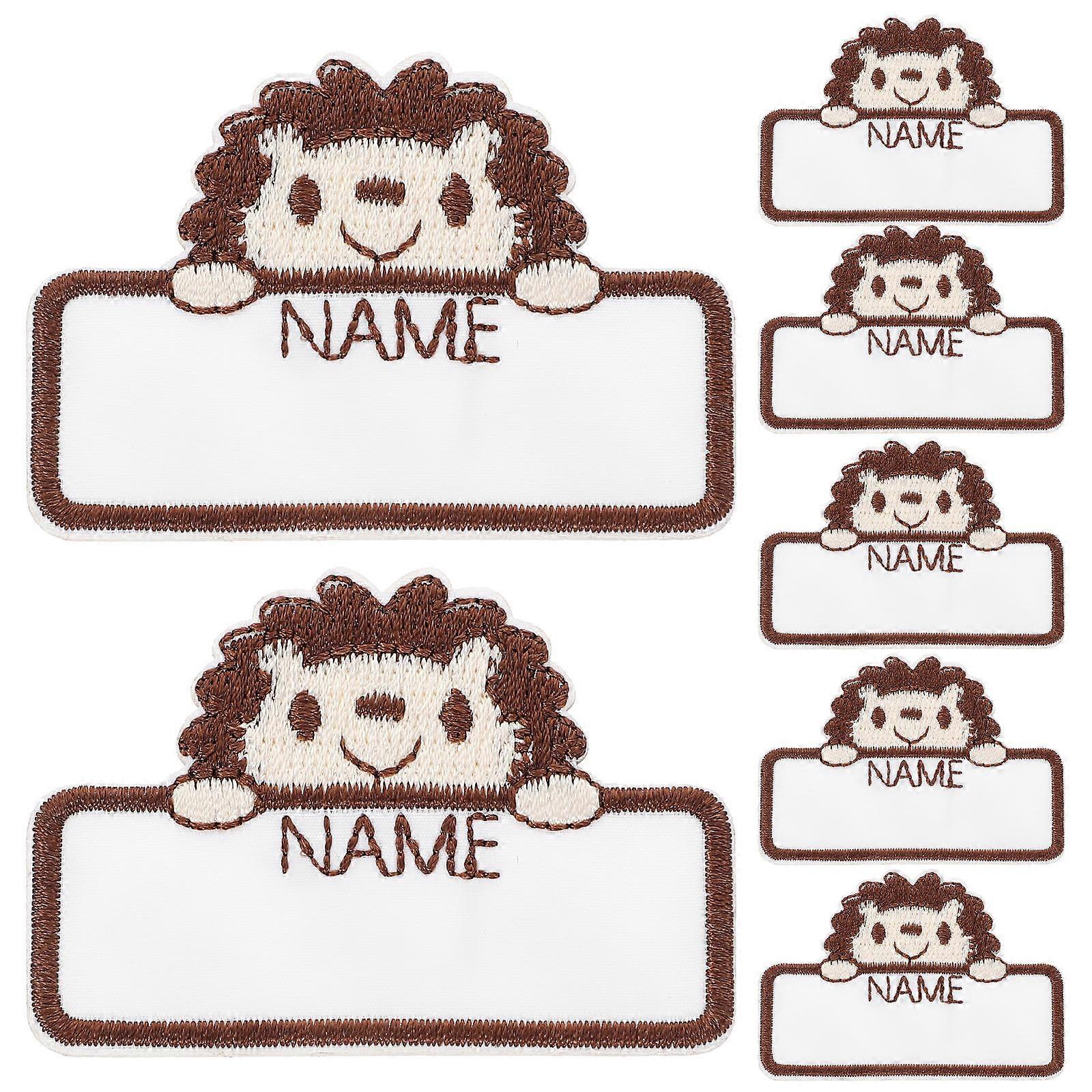 Writable Iron On Name Labels For Clothing Laundry Workers 50 Pcs