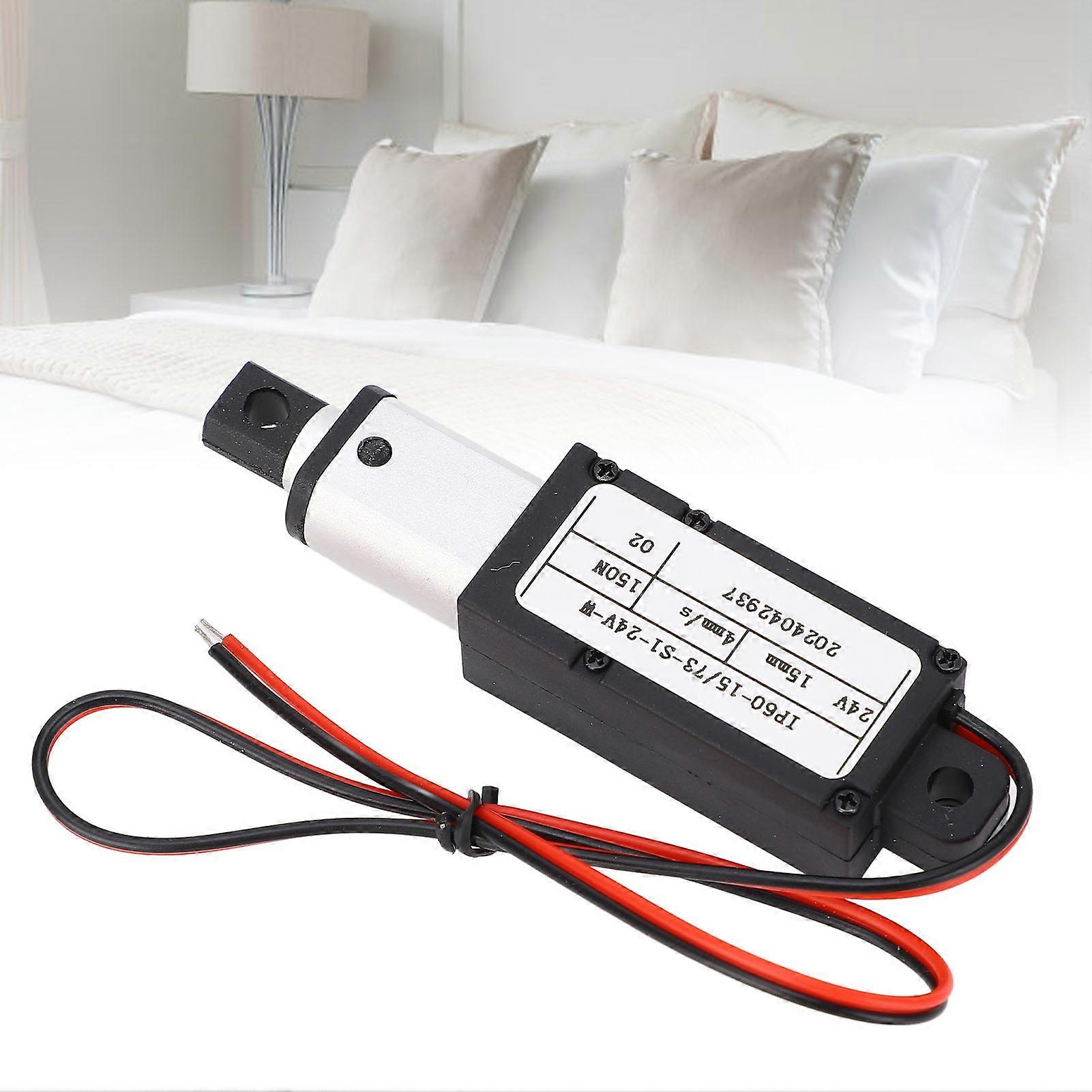 Electric Mini Linear Actuator Telescopic Small Motion Actuator 150N 15mm Stroke DC24V 4mm/s for Robot Vacuum Cleaner 