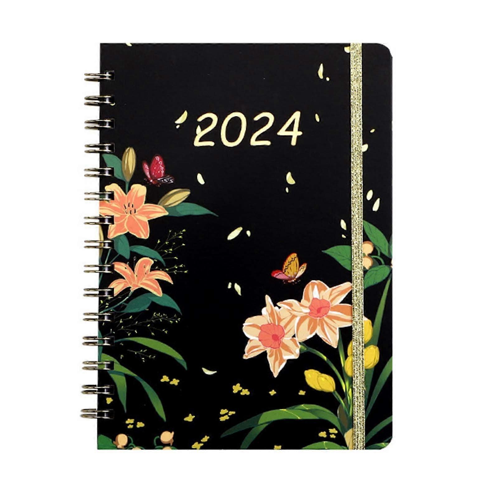 2024 Weekly And Monthly Plan Notebook Schedule Notebook Course Meeting Learning Record Planning Arrangement Form