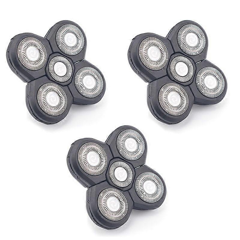 3PCS Replacement Shaver Head Electric Shaver 5 Cutter Floating Head