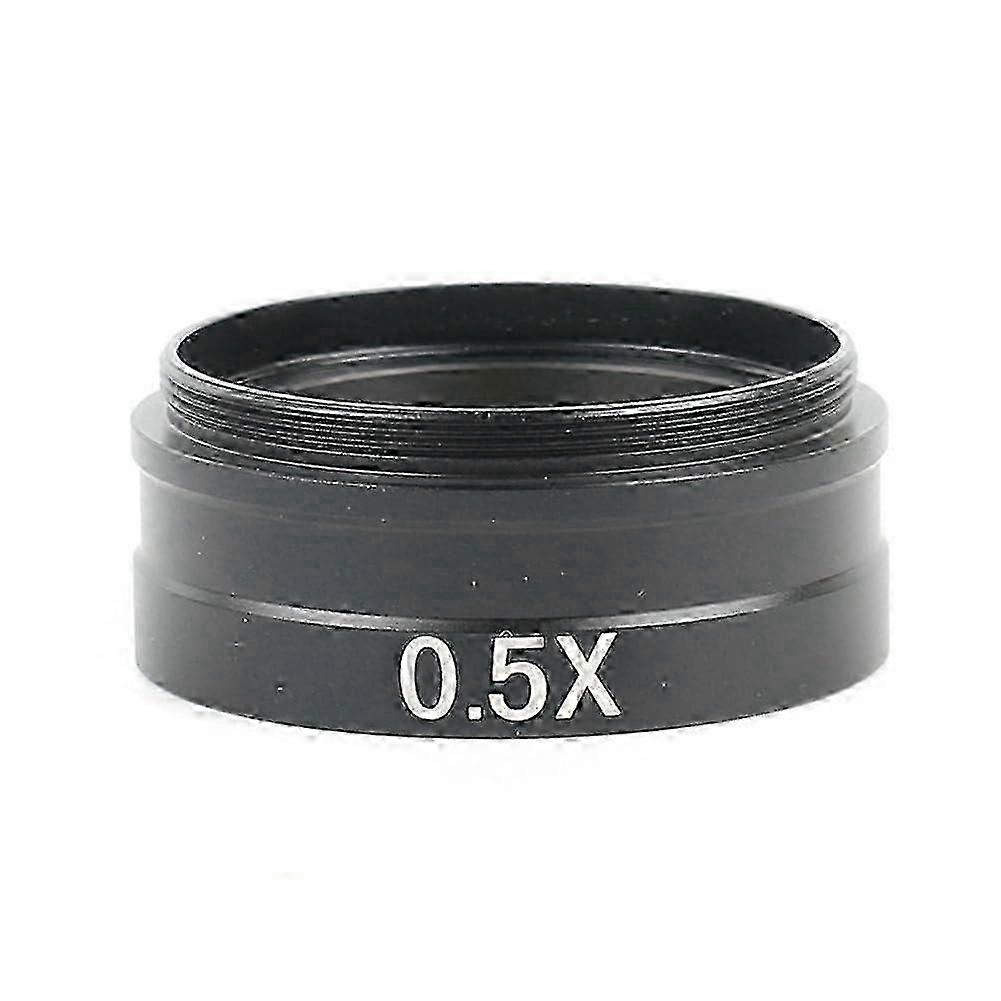 Professional monocular microscope, auxiliary objective, Barlow lens, 0.5x, mounting thread 42 mm, for 10A, 120X 180X 300X, easy to use.