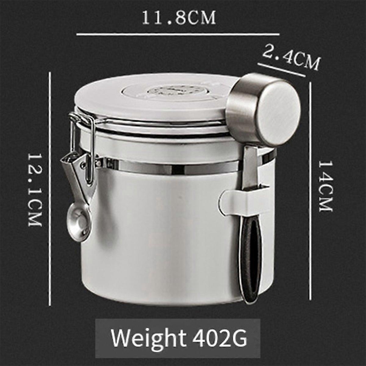 Coffee Bean Airtight Kitchen Food Storage Organizer Container Box,A