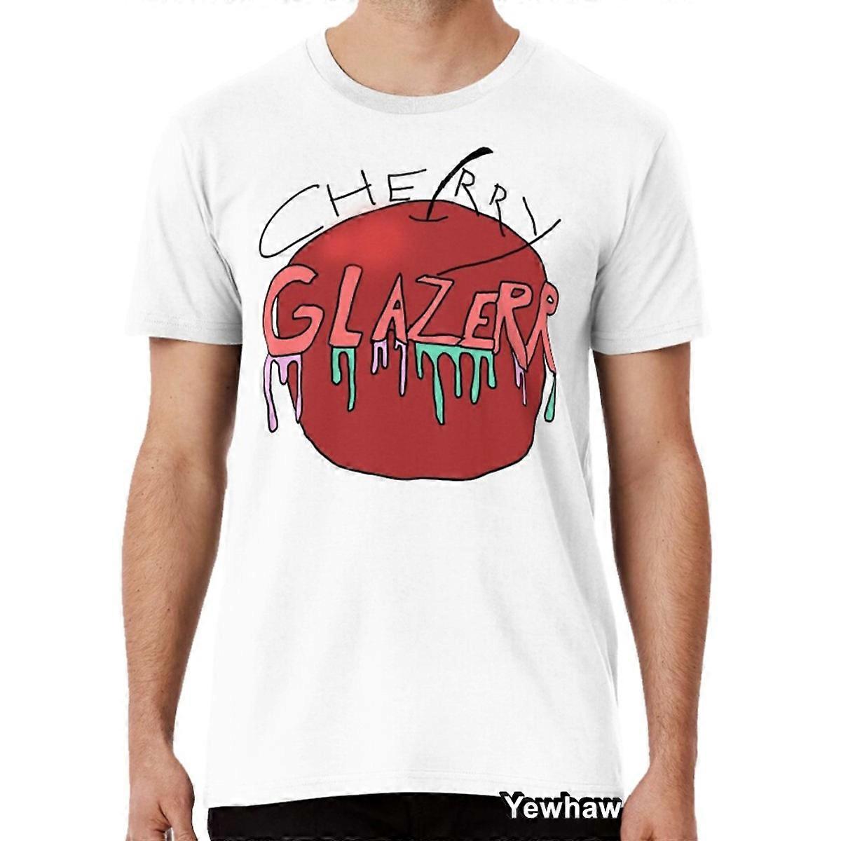 Cherry Glazerr T-skjorteband frukt grunge