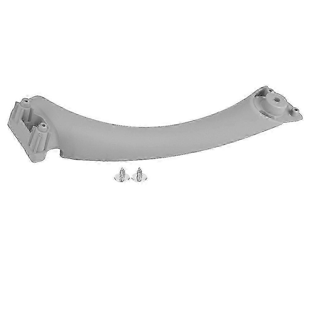 Car Inner Handle Interior Door Panel Pull Trim Right Side for BMW 3 Series 2004-2012 Gray