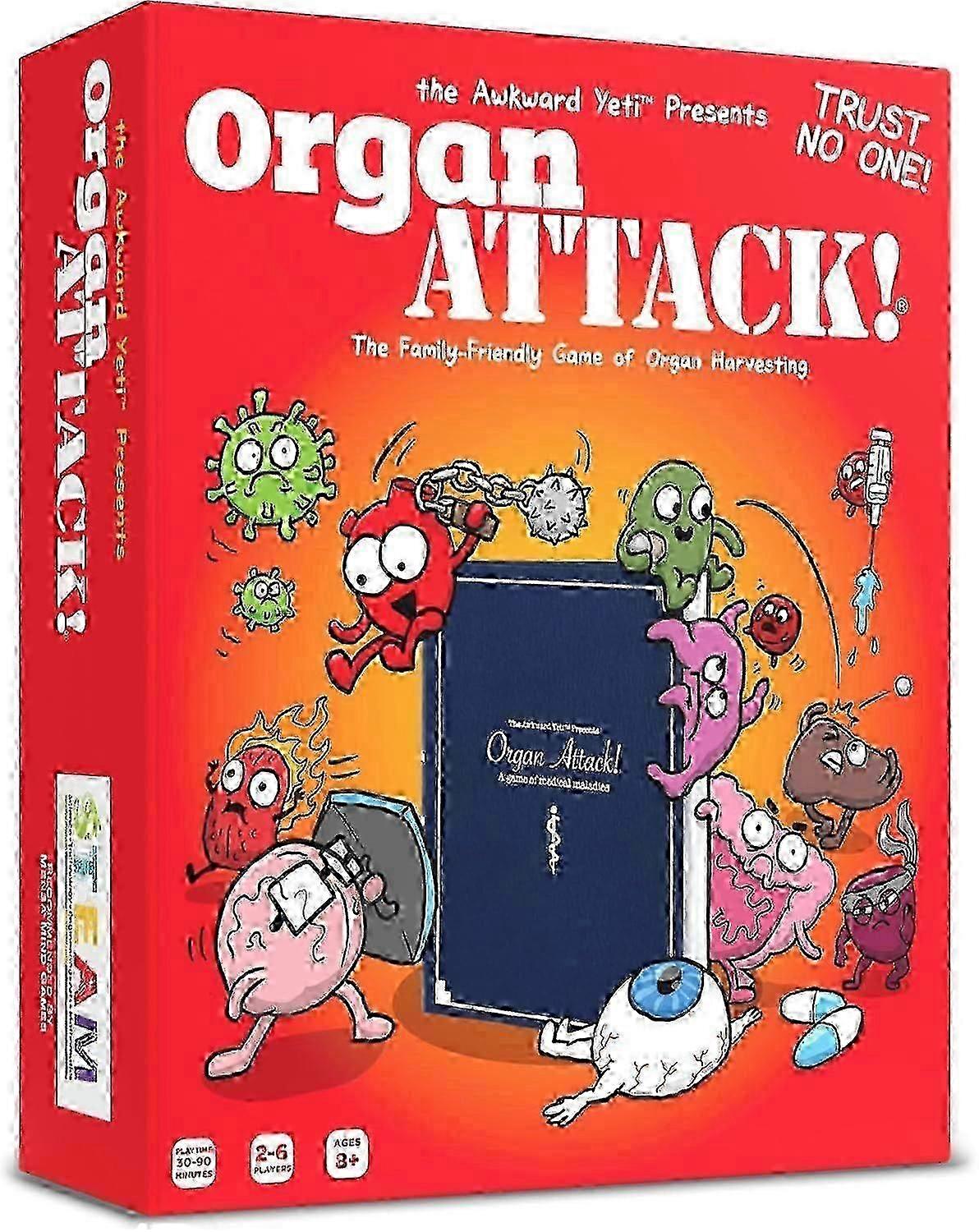 The Organ ATTACK!card game 26s