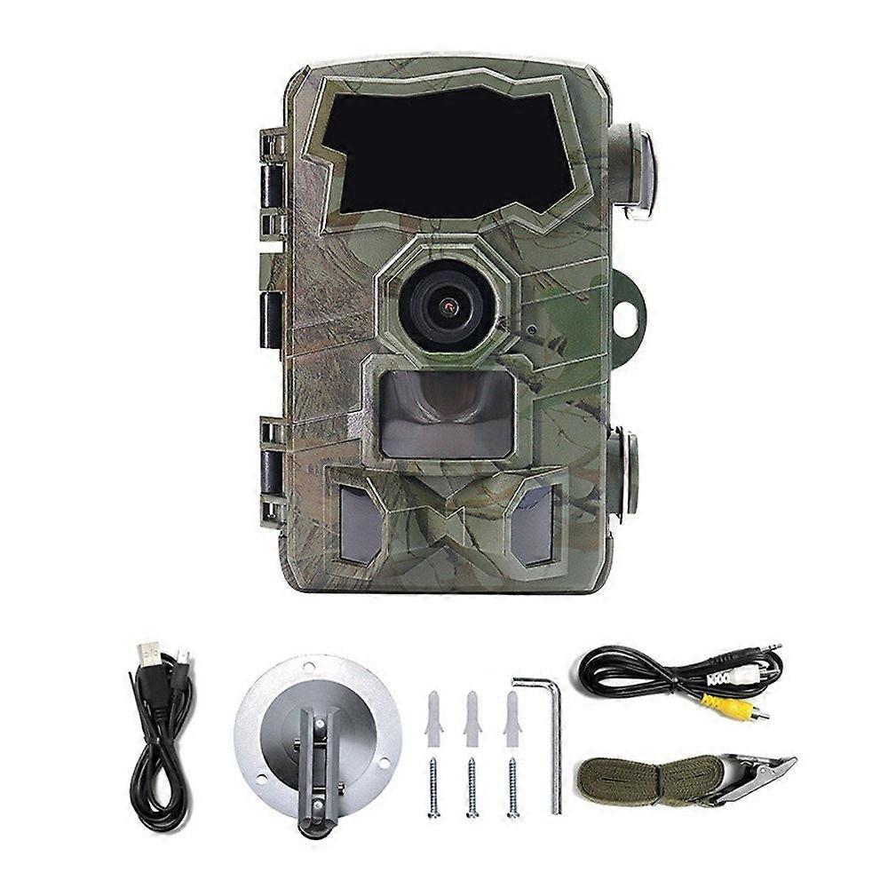 Trail Camera 4k 32mp Wifi Game Camera With Night Vision Hunting Camera Ip66 Waterproof 105° Wide-angle For Outdoor Wildlife Monitoring