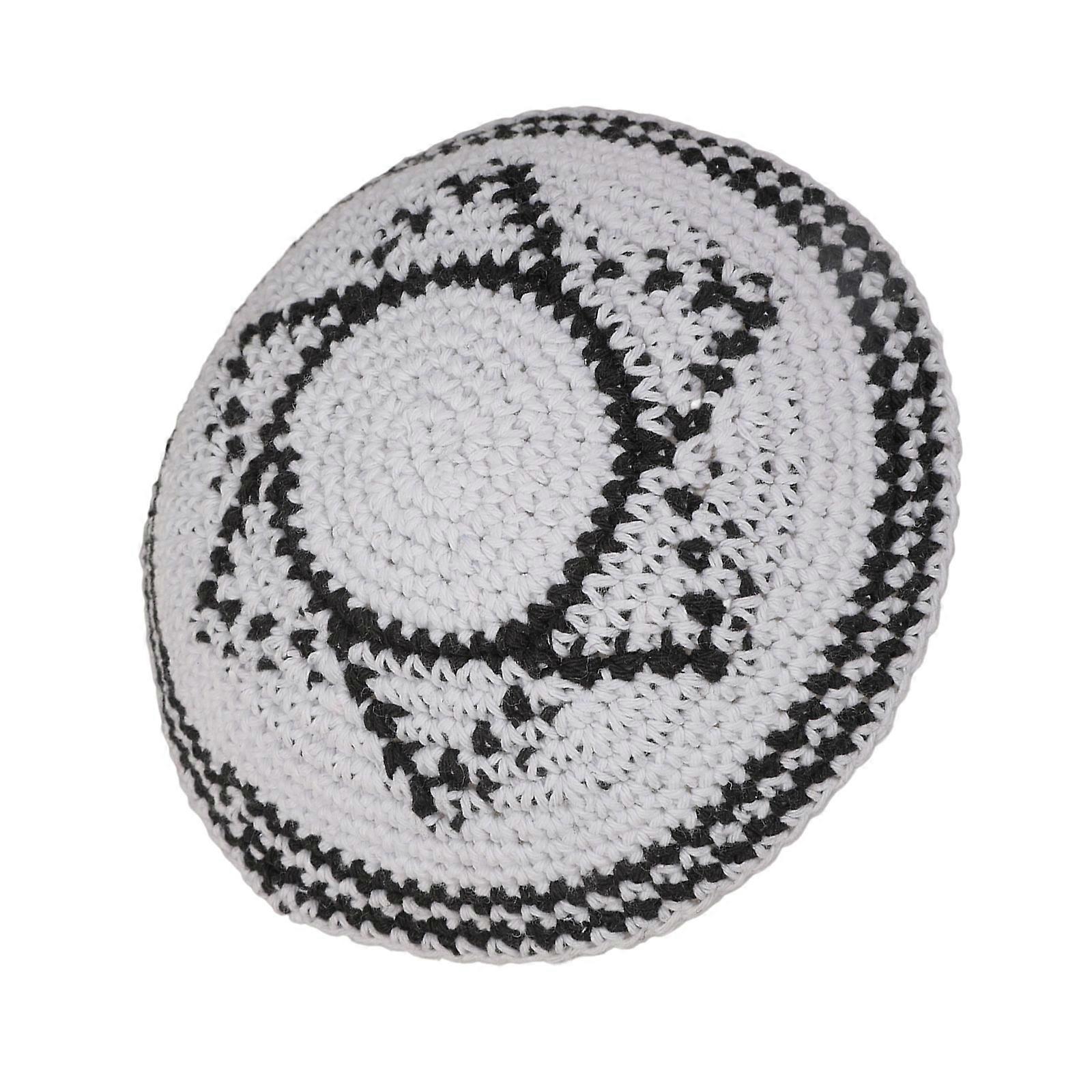 Lightweight Yarmulke For Religious Observance Soft Comfortable Polyester Kippah Perfect For Weddings And Shabbat  D
