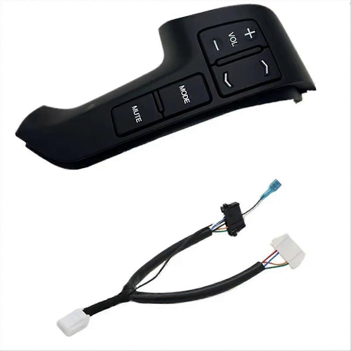 967004H010 Steering Wheel Switch Button+Wiring Harness Volume Cruise Control Switch for I800 H1 Sta