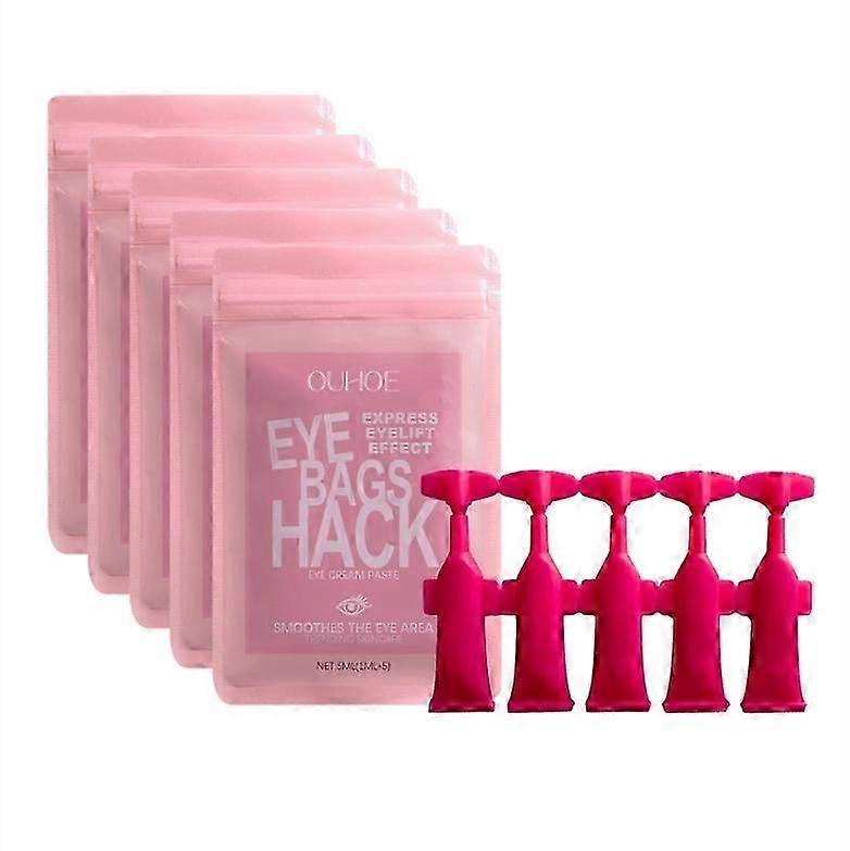 1-5x Express Eyelift For Bags Wrinkles - 2-minute Visible Smoothing | Invisible Flex Film Technology For 10-hour Effect | 5 Resealable Mini Tubes