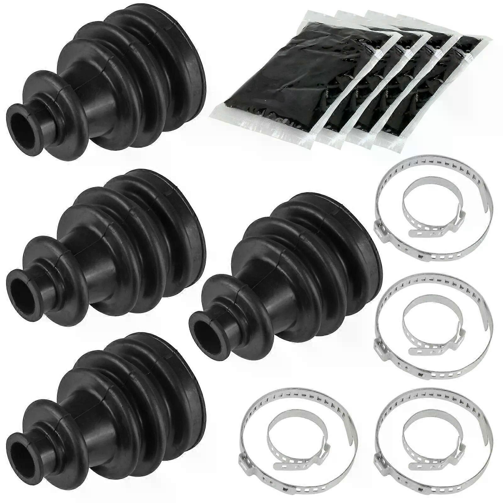 2 Front Right Left Axle CV Boot Kit for Polaris Ranger 1000 Diesel Crew 2017-18 NO.69472