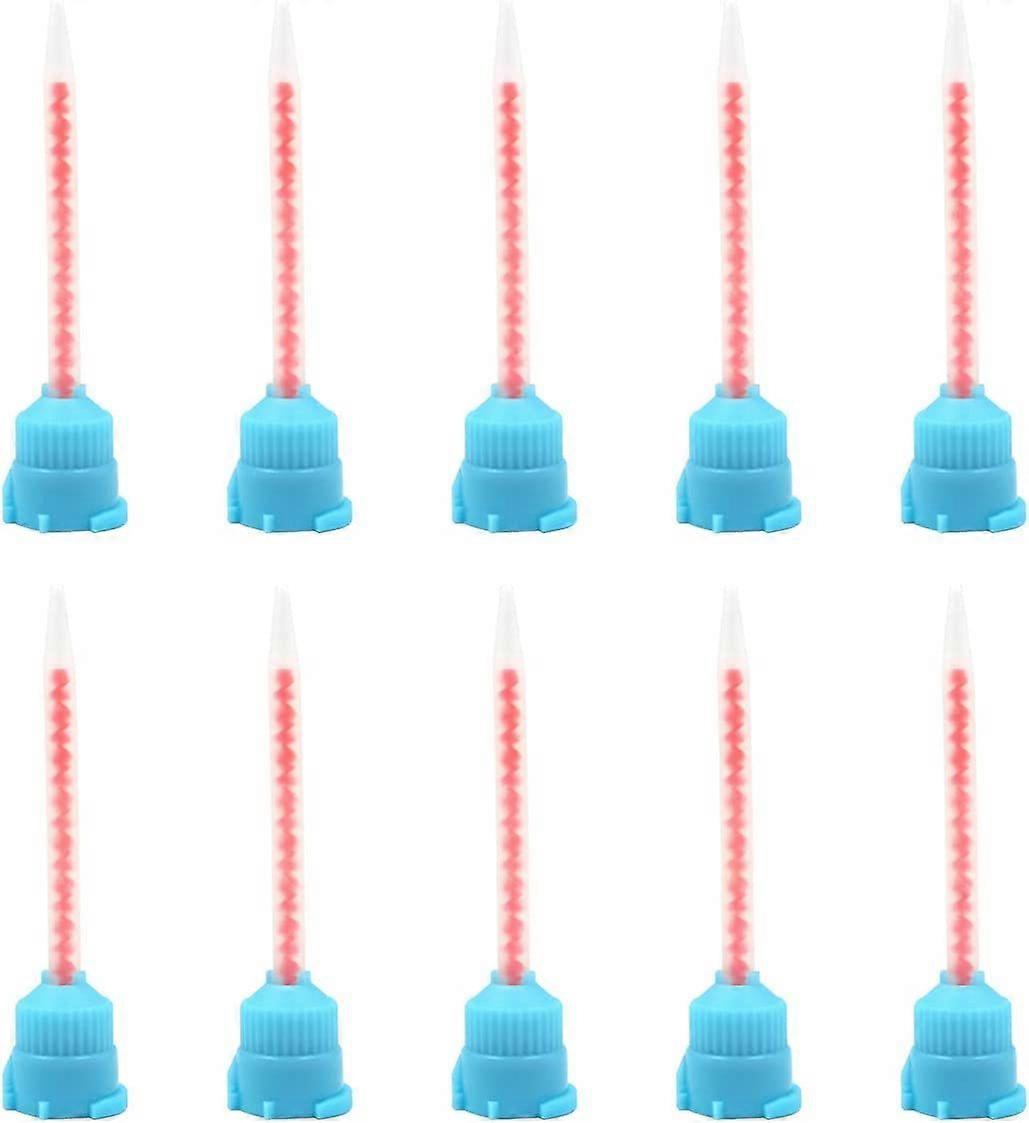 Epoxy Mixing Nozzles, Resin Mixing Gun Nozzles, Static Mixing Nozzle Drop glue mixing applicator 16-section mixing tube (MB3.2-16S 10:1)50pcs