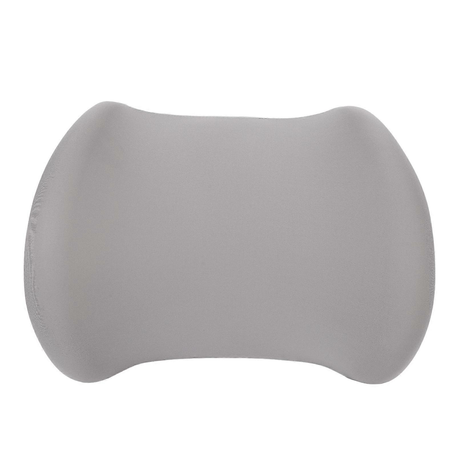 Lumbar Support Pillow with Convex Design Ergonomic Memory Foam Detachable Breathable Chair Lumbar