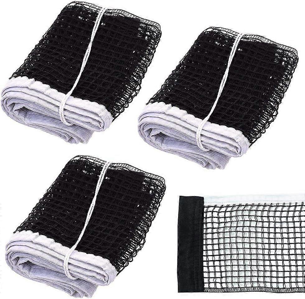 Table Tennis Net, Foldable Table Tennis Net, Portable Table Tennis Table Replacement Net, Table Tennis Match Net, Black Outdoor Sports Goods Net, For 