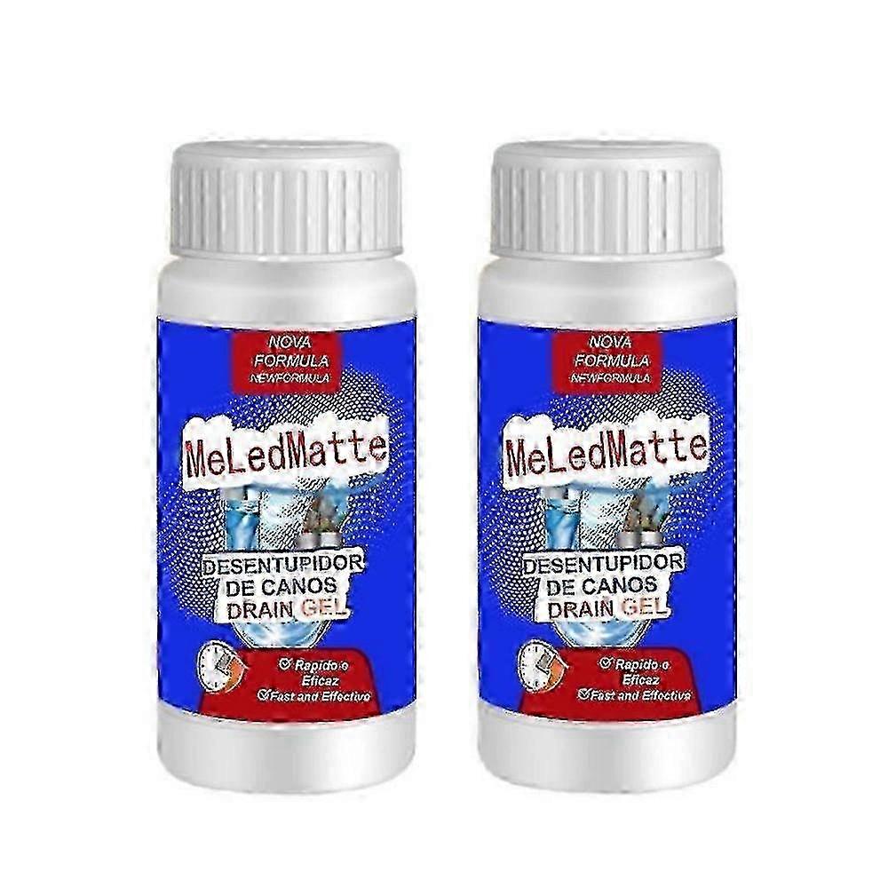 1-3PCS Powerful Pipe Dredging Agent Meledmatte, Sink and Drain Pipe Dredge Agent Powder z