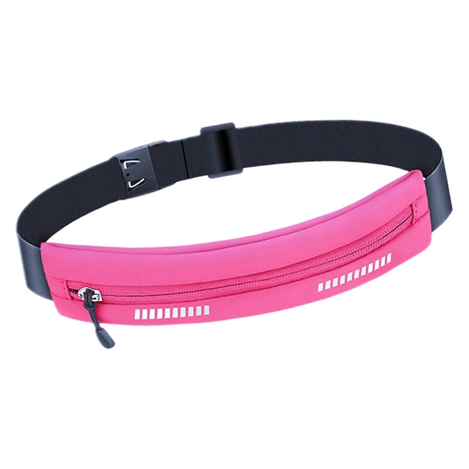 Multi Functional Running Belt Waist Bag For Athletes Sweatproof Ergonomic Phone Compartment Key Clip Reflective Detail Multicolor