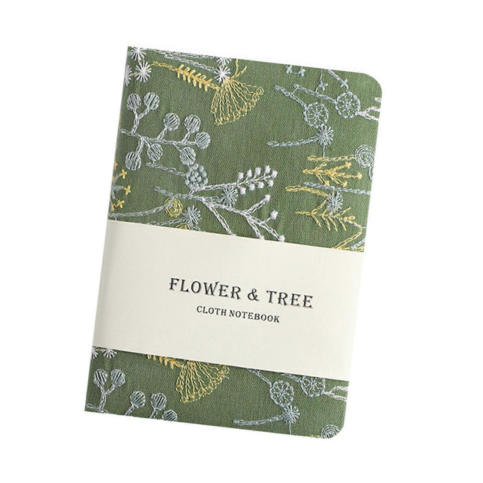 Small Hardcover Notebook College Lined Journal Notebook Business Journal Memobook Notepads 256 Pages Wide Ruled  Green