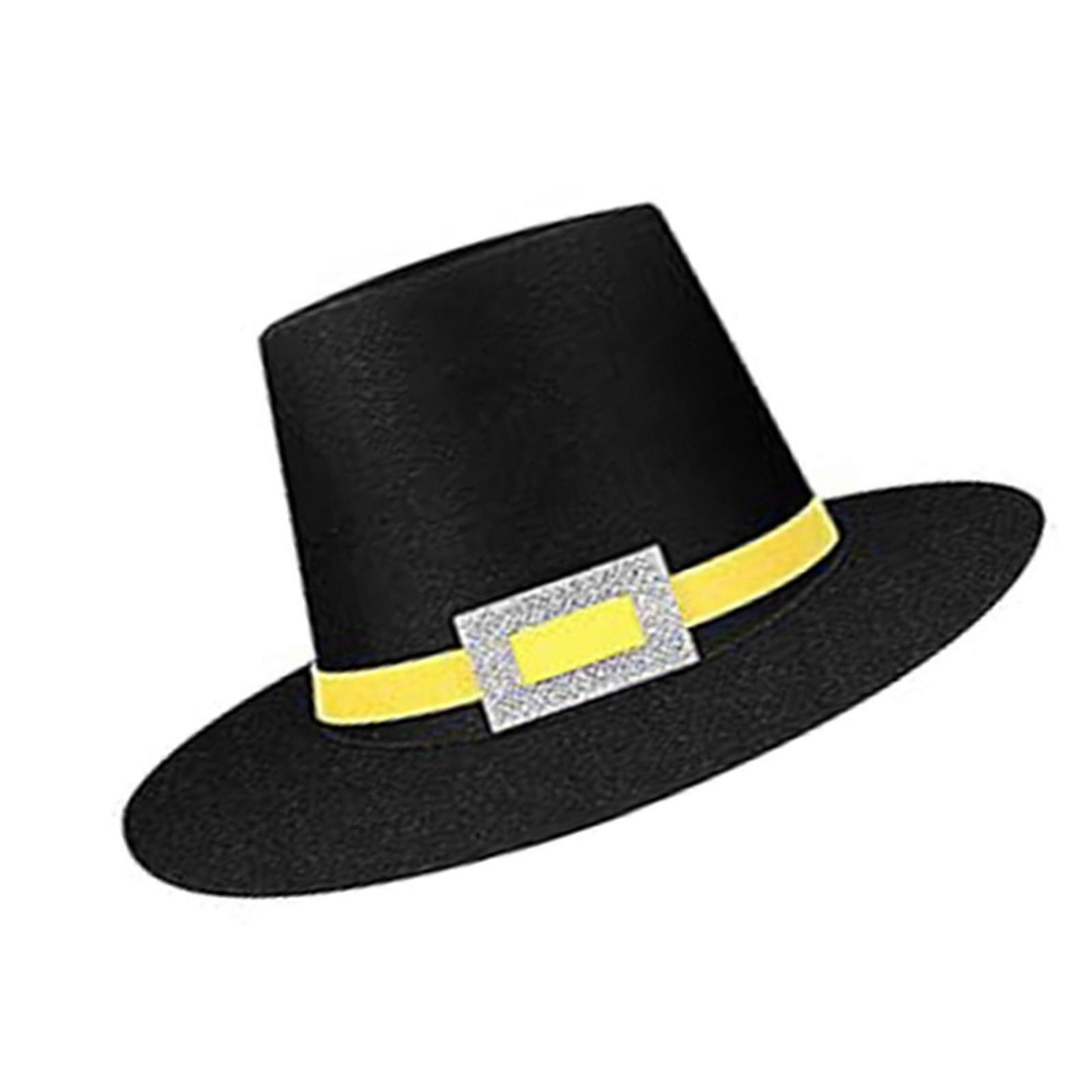 Chapeau de Thanksgiving unisexe, accessoire de déguisement pour hommes et femmes, idéal pour les mariages et fêtes de Thanksgiving (multicolore)