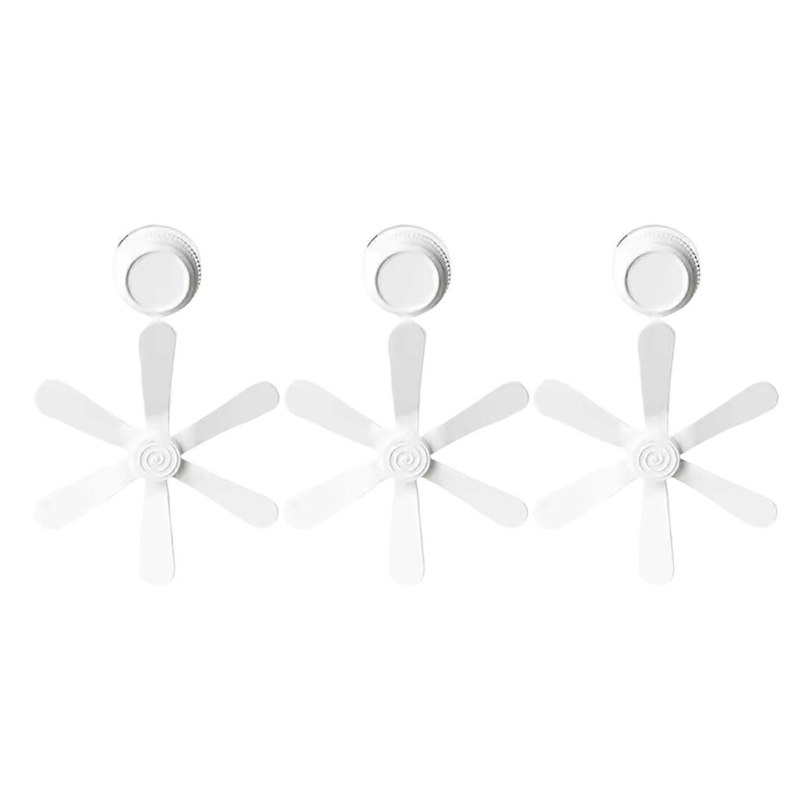 3PCS Easy Installation Air Conditioning Deflector Baffle Blowing Shield Suitable for Anti Direct Blowing and Fresher Air  White