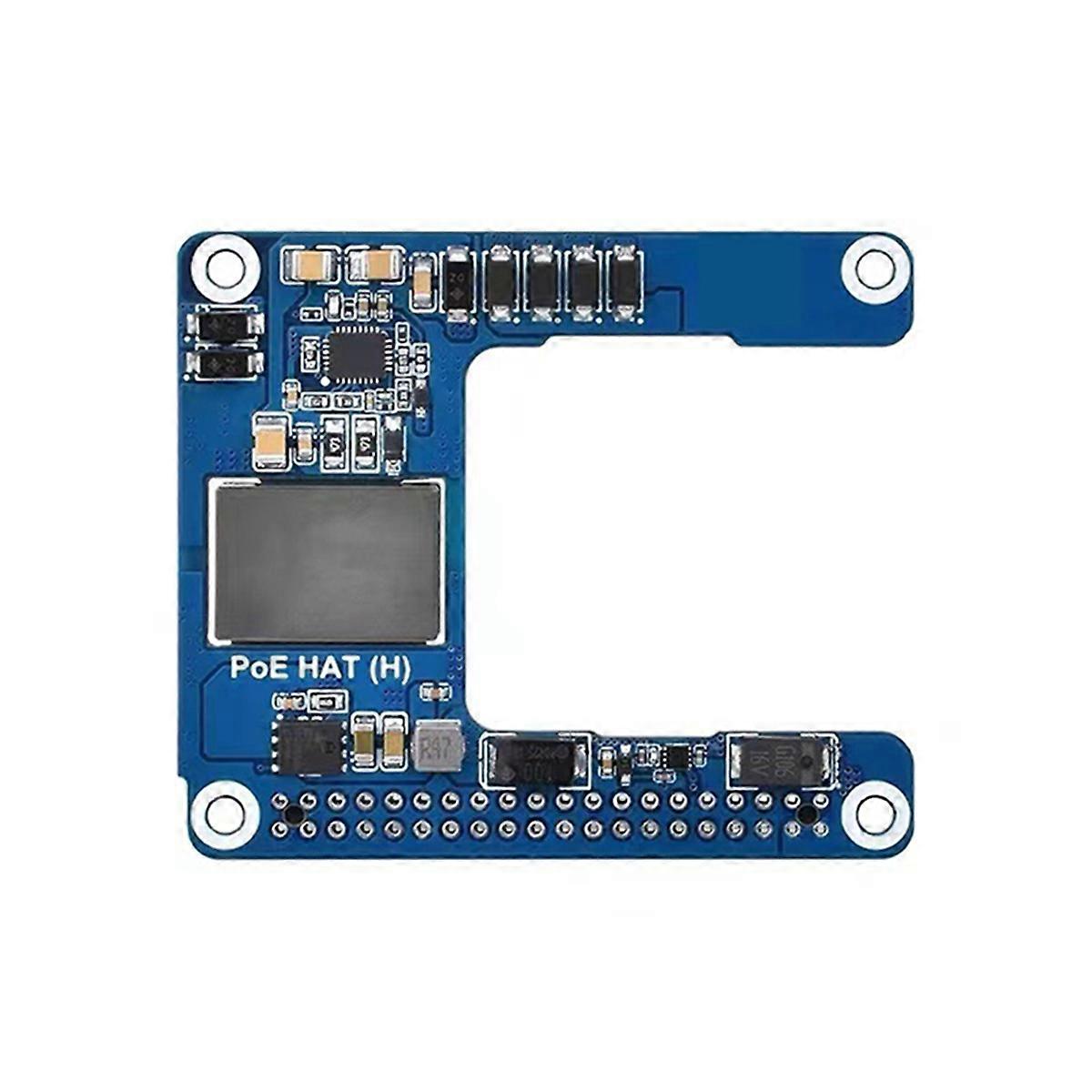 För 5/CM5 PoE HAT Power over Ethernet HAT(H) 5V 5A Stöder 802.3af/At PoE-expansionskort för RPI 5/CM5