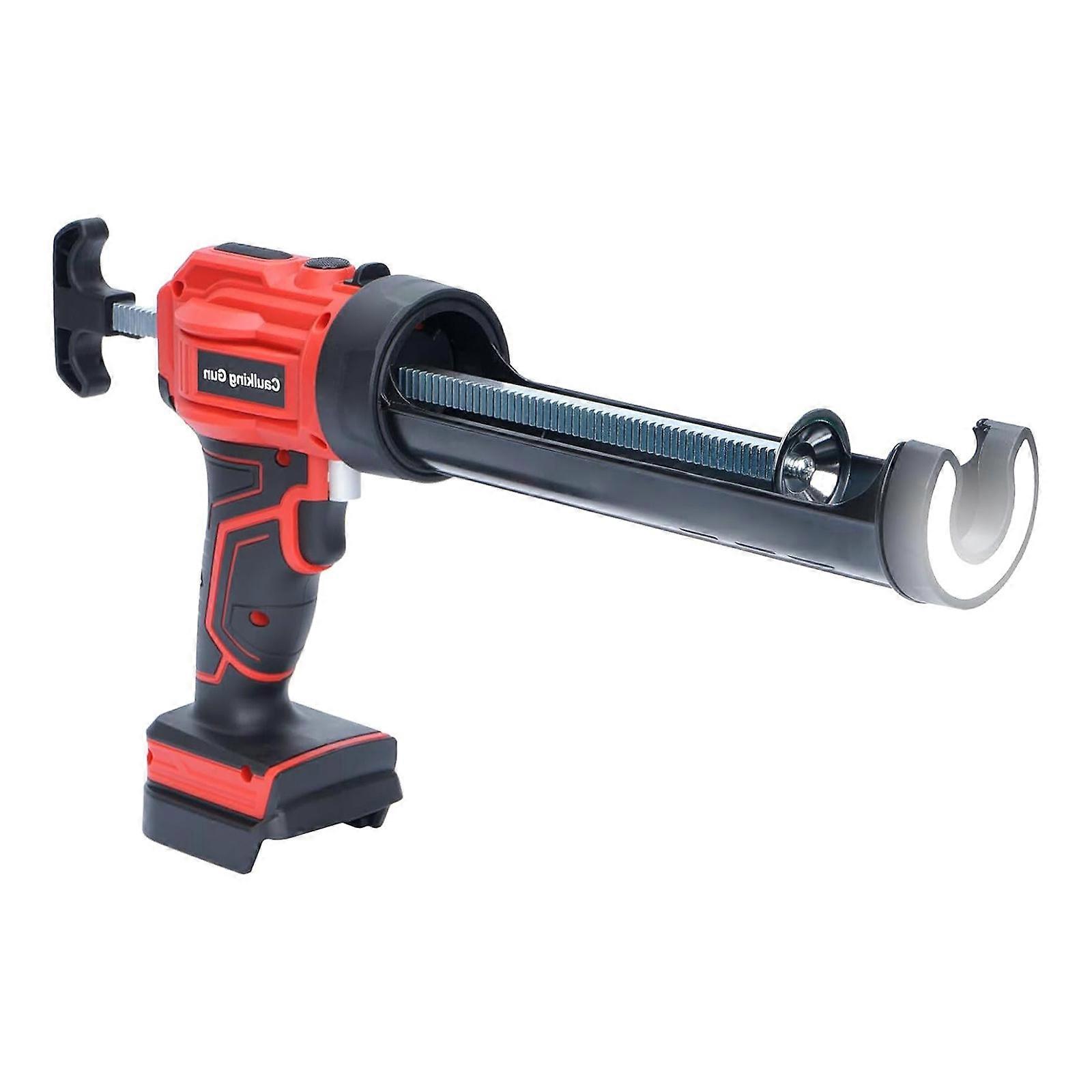 High Efficiency Caulking Tool with 4Gear Adjustments Bright LED Illuminations,Cordless Caulking Tool Long Lasting Use Multicolor