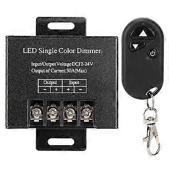 30A, 720W RF Dimmer with 3 Keys compatible with DC12/24V Controller