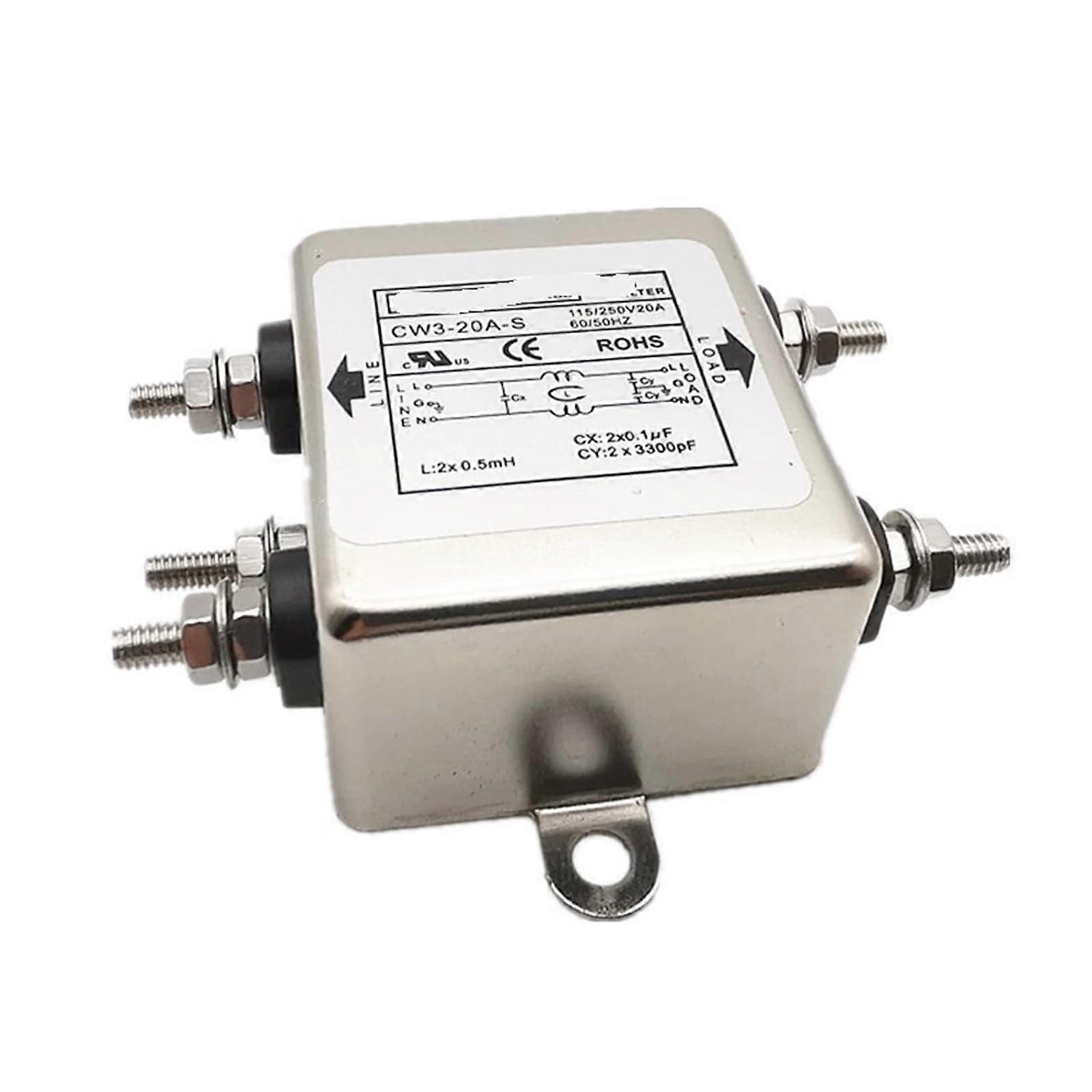 TwoStage EMI Noise Suppression for Industrial Equipment 6A30A