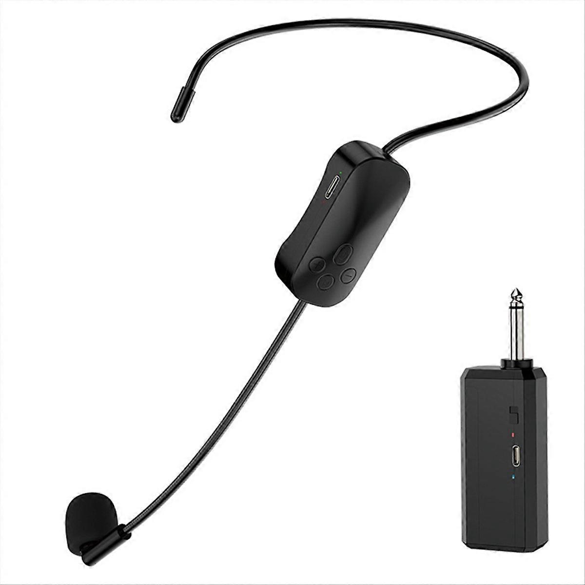 Wireless microphone headset microphone tour guide teaching