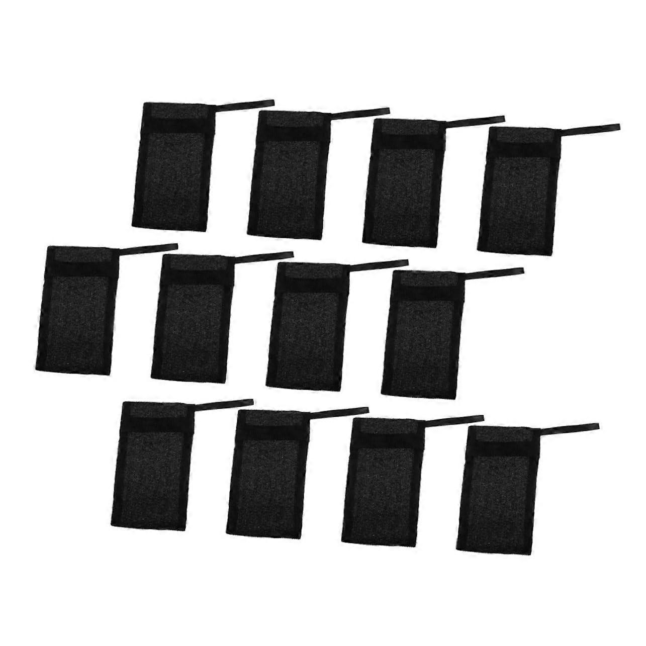 10pcs Nylon Exfoliating Soap Saver Bags for Shower and Bath with Rich Lather and Quick Drying Mesh