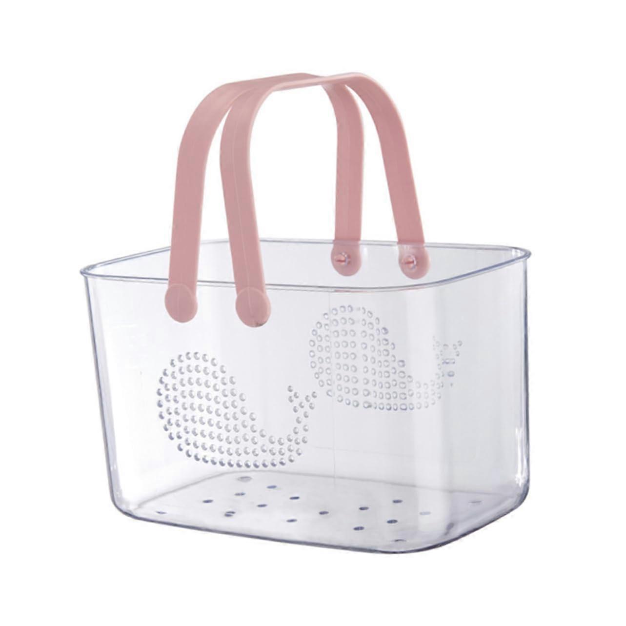 Shower Caddy with Ergonomic Handle Large Capacity Bathroom Storage Basket for Home Dorm Kitchen