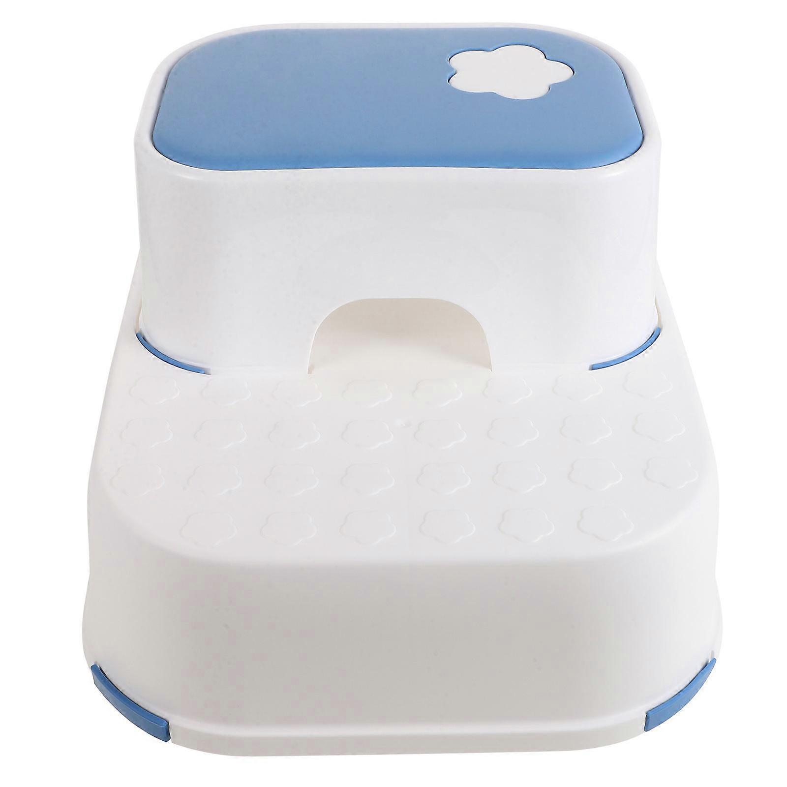 Cute Step Stool Toddler Bathroom Step Stool Daily Routines Assorted Color Non Slip 1Pcs